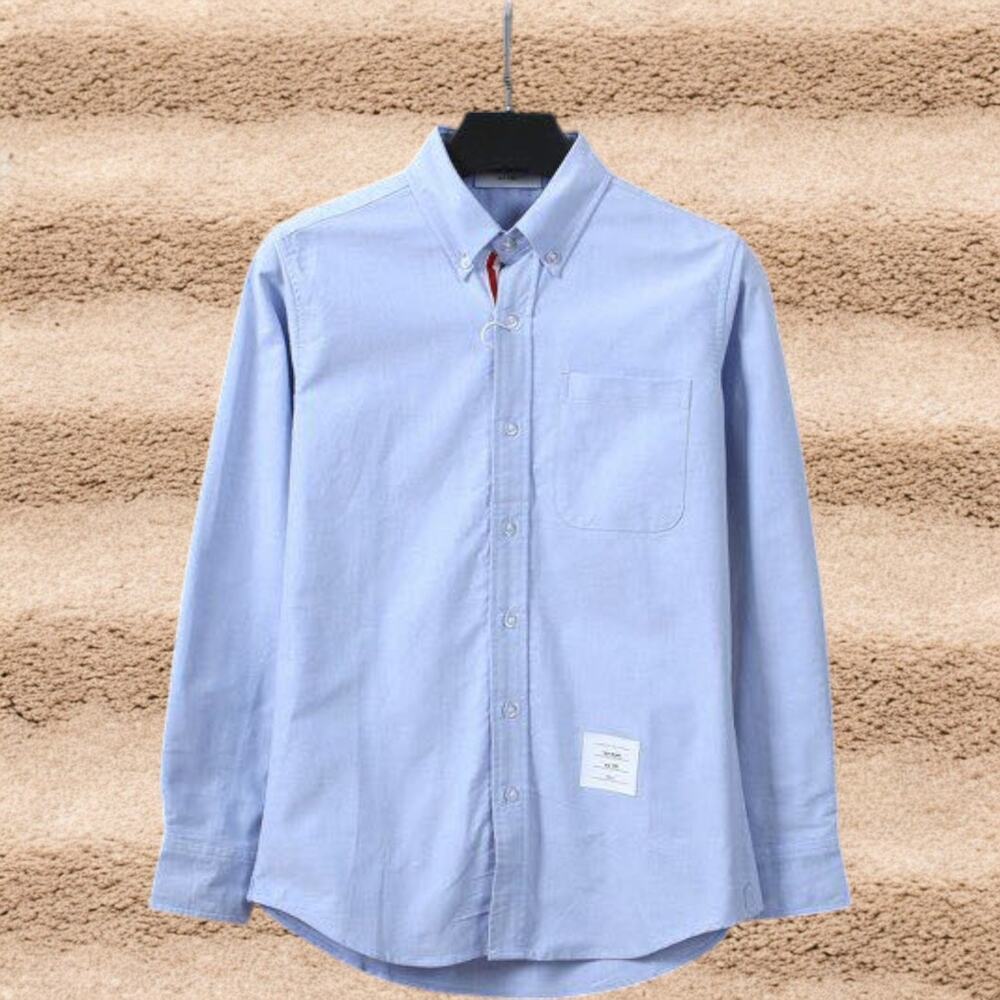 Thom Browne Men's Shirt Blue